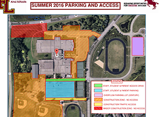 School Parking Map
